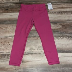 NWT pink Athleta ultra high elation 7/8 tight size Medium
